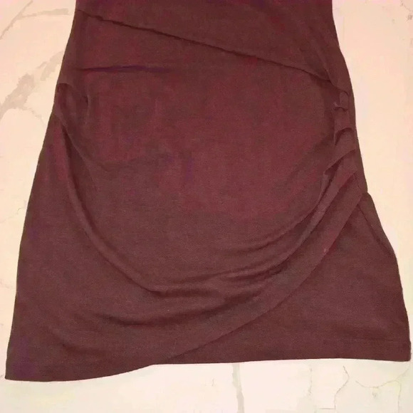 Athleta Womens Short Sleeve V Neck Mini Dress Purple Size Small - Picture 4 of 9